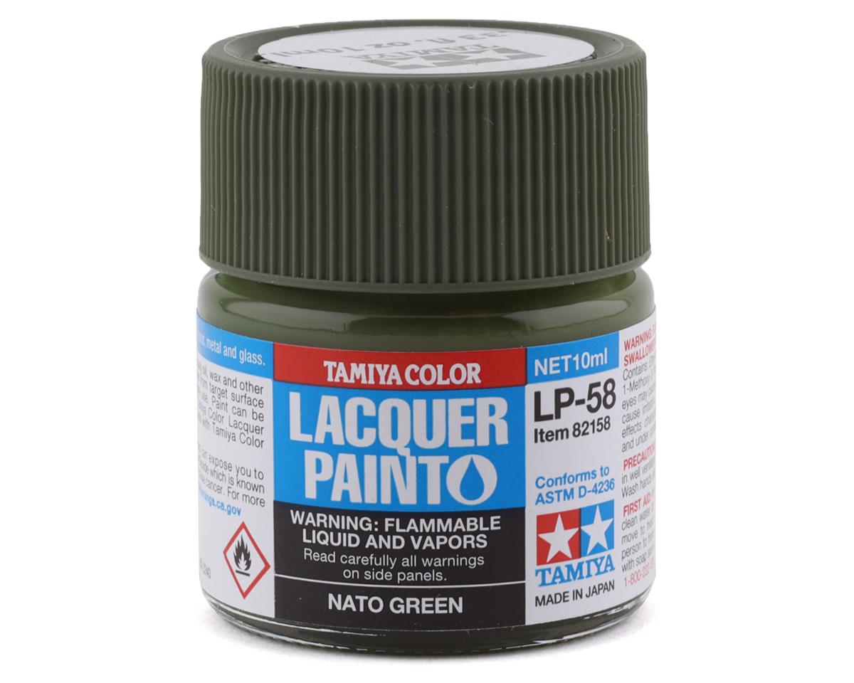 Tamiya 82158 Lacquer LP-58 Nato Green - 10 ml Bottle