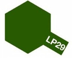 Tamiya 82129 Color Lacquer Lp-29 Olive Drab 2 - 10 ml Bottle
