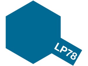Tamiya 82178 LP-78 Flat Blue Lacquer Paint - 10 ml. Bottle