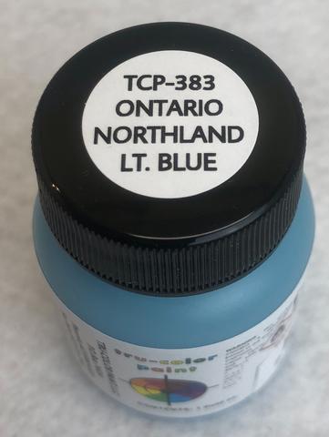 Tru-Color 383 Railroad Color Ontario Northland Yellow Acrylic Paint 1 Oz. Bottle