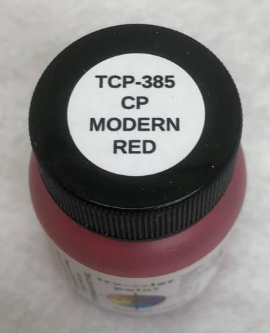 Tru-Color 385 Railroad Color Acrylic Paint CP Rail Modern Rail - 1oz. Bottle