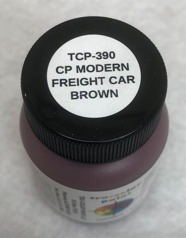 Tru-Color 390 Railroad Color CP Rail Modern Brown Acrylic Paint 1 Oz. Bottle