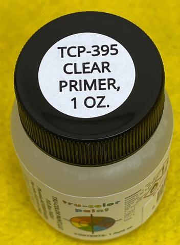 Tru-Color 395 Railroad Color Acrylic Paint Clear Primer - 1oz. Bottle