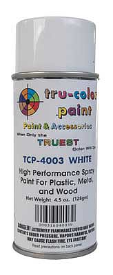 Tru-Color 4003 Gloss White 4.5 oz. Spray Paint Can