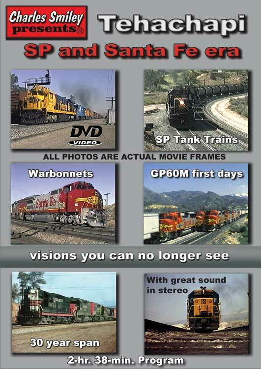 Charles Smiley Videos 144 Tehachapi: SP and Santa Fe Era DVD