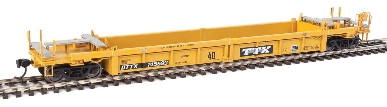 Walthers 910-5634 HO Trailer-Train DTTX Thrall Rebuilt 40' Well Car #745593