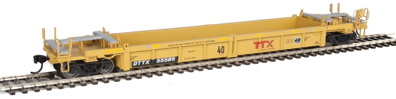 Walthers 910-5639 HO TTX DTTX Thrall Rebuilt 40' Well Car #55585