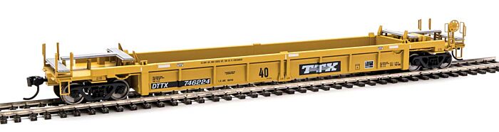 Walthers 910-8403 HO Trailer-Train DTTX Thrall Rebuilt 40' Well Car #746224
