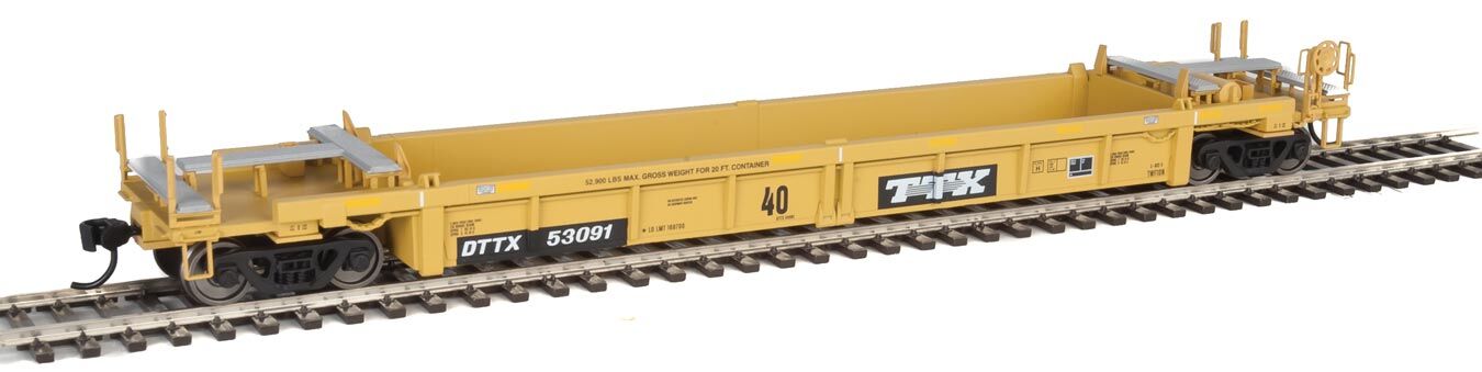 Walthers 910-5630 HO DTTX 40' Thrall Rebuilt Well Car #53091