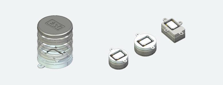 LokSound By ESU 50341 11 x 15mm Single Speaker Set, Modular Soundbox Kit