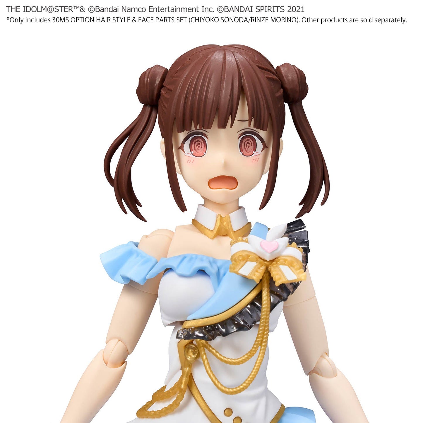 Bandai 2794163 Option Hair Style & Face Parts Set (Chiyoko Sonoda/Rinze Morino)