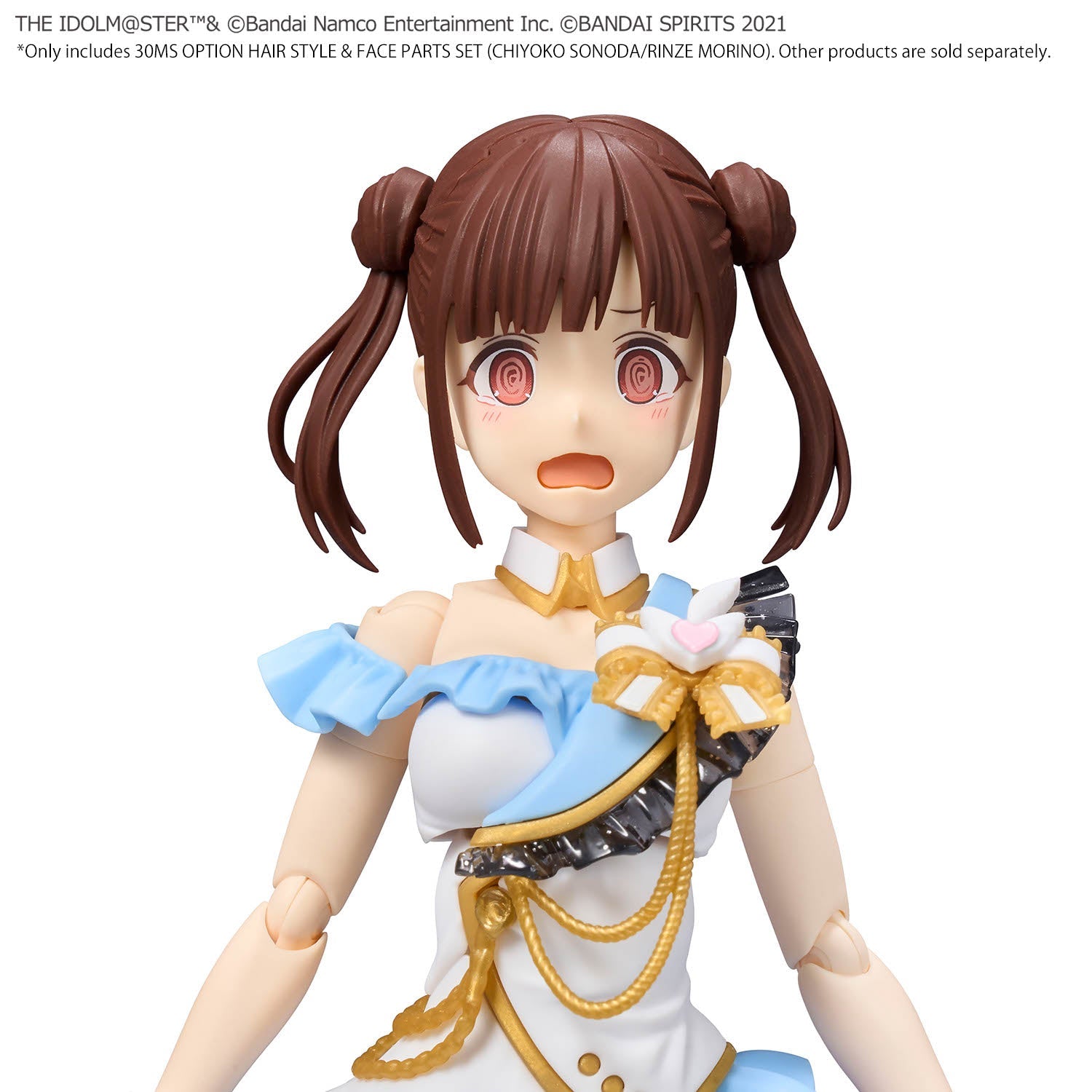 Bandai 2794163 Option Hair Style & Face Parts Set (Chiyoko Sonoda/Rinze Morino)