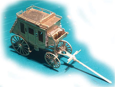 The N Scale Architect 96700 N Concord Coach Etched Brass Kit