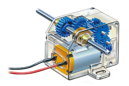 Tamiya 70189 Mini Motor Low Speed Gearbox 4-Speed