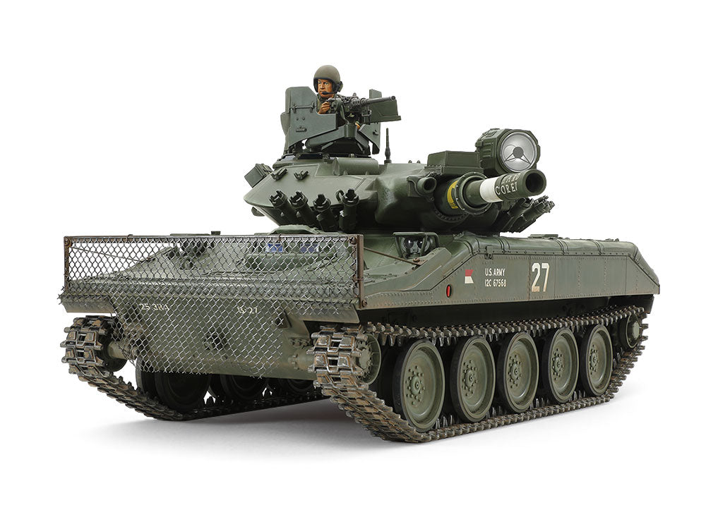 Tamiya 36213 1:16 M551 Sheridan U.S. Airborne Military Tank Model Kit