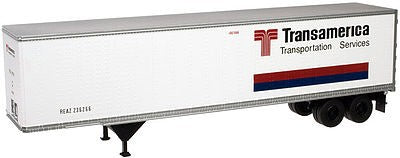 Atlas 12242 HO Scale Transamerica 45' Pines Trailer Road # REAZ236295