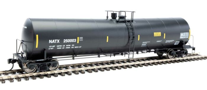 Walthers 910-1267 HO NATX Trinity 25,000-Gallon Tank Car #250003