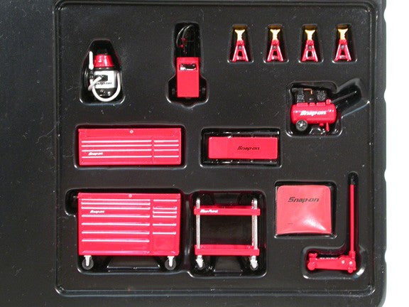 True Scale Miniatures 07002 1:43 Snap-On Garage Essentials Accessories NIB