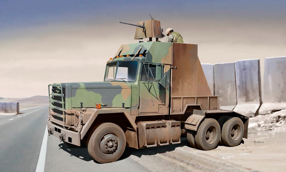 Trumpeter 1084 1/35 US M915 Army Gun Truck