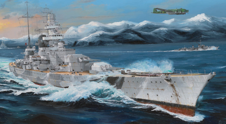 Trumpeter 03715 1:200 German Scharnhorst Battleship Plastic Model Kit