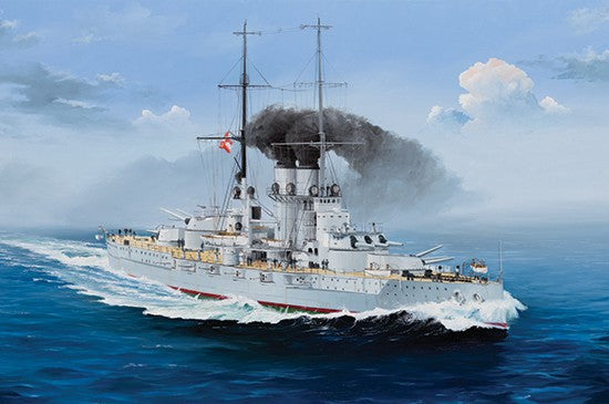 Trumpeter 05365 1:350 SMS Szent Istvan WWI Austro-Hungar Plastic Model Ship Kit