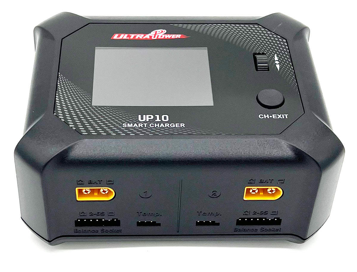 Ultra Power Technology UP10 DUO AC 100W/DC 2 x 100W 10A Dual Port Smart Charger