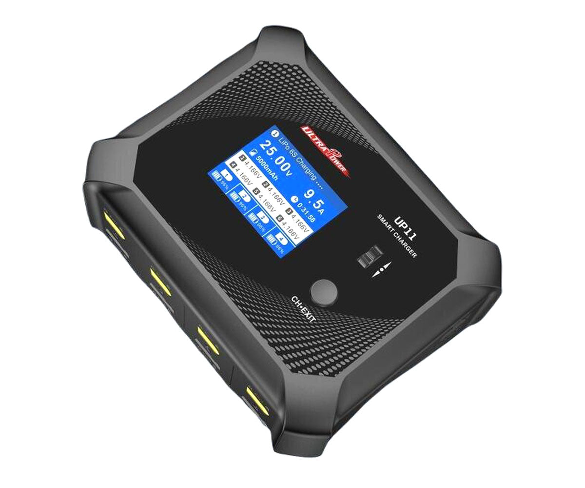 Ultra Power Technology UP11 AC 240W/DC 540W 4-Port Multi-Chemistry Charger
