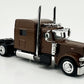 HO Logistics Replicas 38902 HO Brown Peterbilt 389 with Sleeper Cab