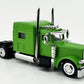 HO Logistics Replicas 38904 HO Lime Green Peterbilt 389 with Sleeper Cab