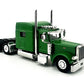 HO Logistics Replicas 38905 HO Green Peterbilt 389 with Sleeper Cab