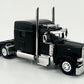 HO Logistics Replicas 38909 HO Black Peterbilt 389 with Sleeper Cab