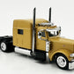HO Logistics Replicas 38910 HO Yellow Peterbilt 389 with Sleeper Cab