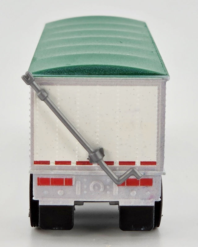 HO Logistics Replicas 466 HO Covered Grain Trailer with Green Tarp