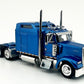 HO Logistics Replicas W90006 HO Metallic Blue Kenworth W900L 2-Axle Sleeper Cab