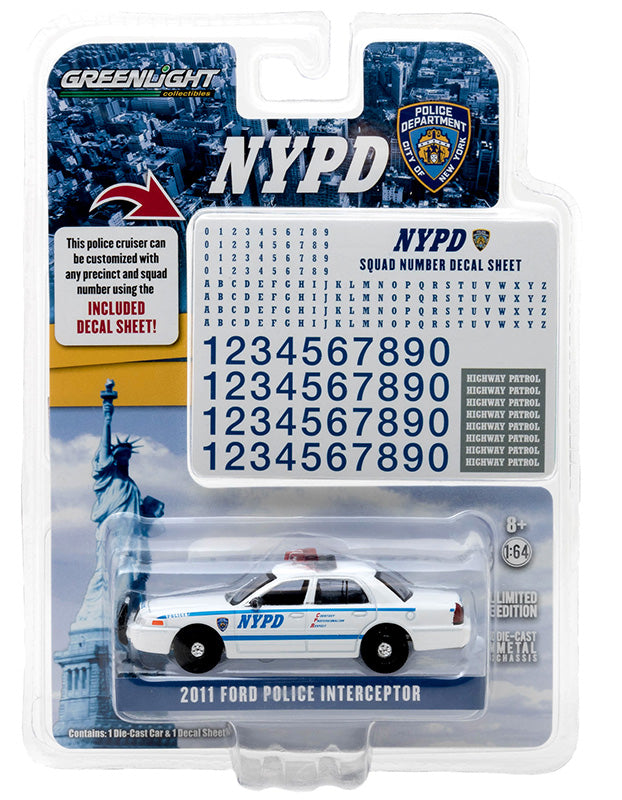 Greenlight Collectibles 42771-CASE 1:64 Ford Crown Victoria Police Interceptor