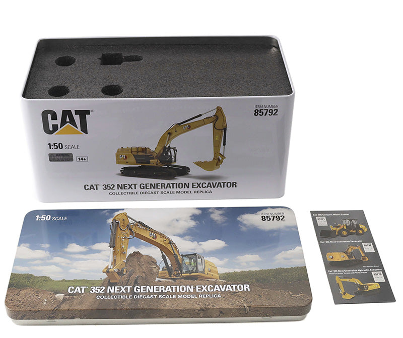 DieCast Masters 85792 1:50 High Line Series CAT 352 Next Generation Excavator