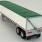 HO Logistics Replicas 466 HO Covered Grain Trailer with Green Tarp