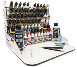 Vallejo Paint 26012 Module Paint Display Stand with Vertical Storage
