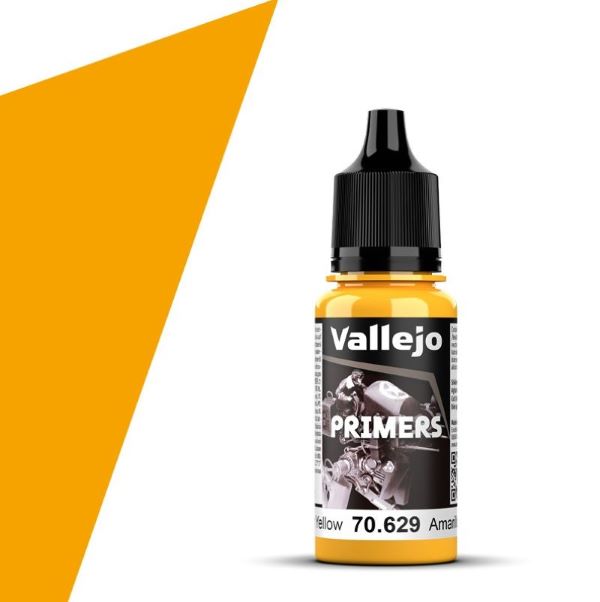 Vallejo Paint 70629 Sun Yellow Surface Primer - 06 oz Bottle