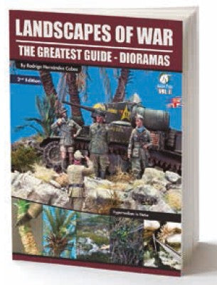 Vallejo Paint 75009 Landscapes of War The Greatest Guide Volume 2 - Dioramas