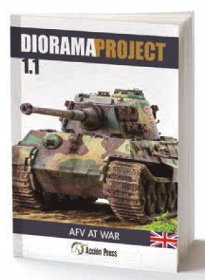 Vallejo Paint 75030 Diorama Project 1.1: AFV At War Modeling Guide Book