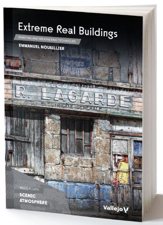 Vallejo Paint 75050 Extreme Real Bldg Painting & Weathering Techniques Book