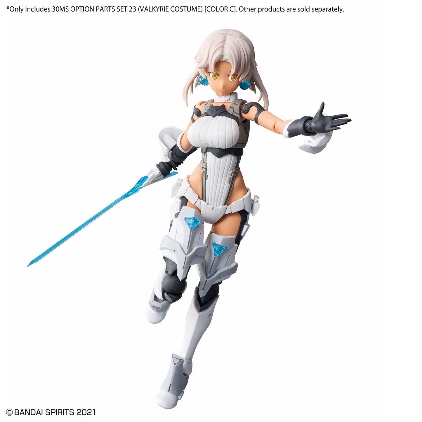 Bandai 2762129 30MS Option Parts Set 23 (Valkyrie Costume) [Color C] Model Kit