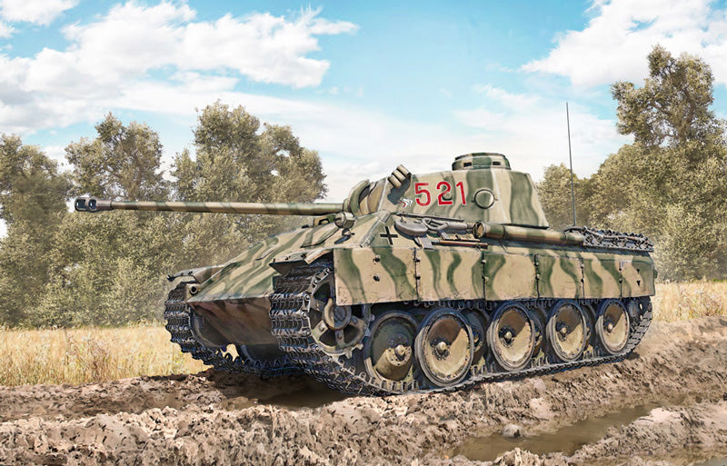 Italeri 90290 1:35 Pz. Kpfw. V Panther Ausf. D Tanks Plastic Model Kit