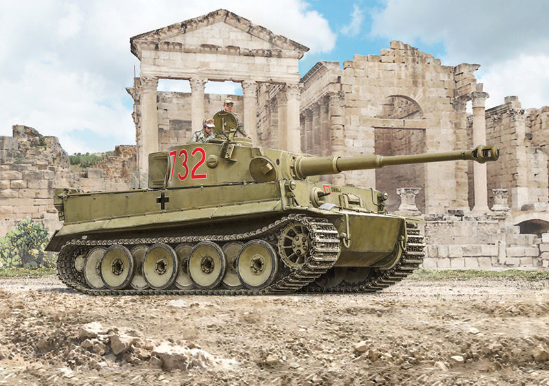 Italeri 6767 1:35 Pz. Kpfw VI Tiger I Ausf. H (tp) Tank Plastic Model Kit