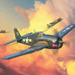 Italeri 91213 1:72 F6F-3/5 Hellcat Fighter Aircraft Plastic Model Kit