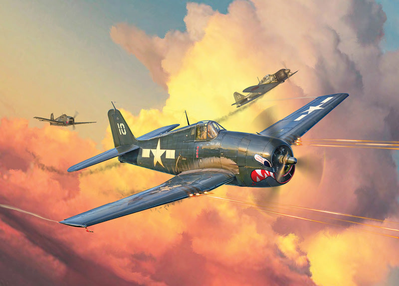 Italeri 91213 1:72 F6F-3/5 Hellcat Fighter Aircraft Plastic Model Kit
