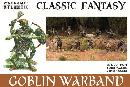 Wargames Atlantic CF4 28mm Classic Fantasy Goblin Warband (Set of 30)
