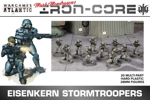 Wargames Atlantic MM1 28mm Iron-Core Eisenkern Stormtroopers Kit (Set of 20)