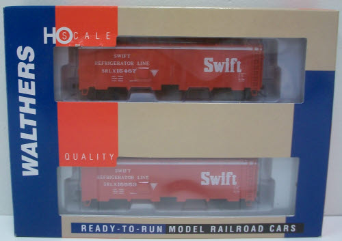 Walthers 932-22571 HO Swift 40' Meat Reefer- 2 pack